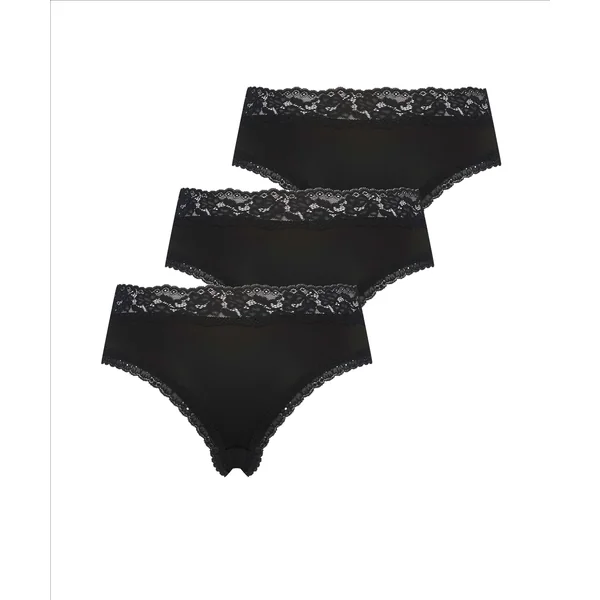 3-pack Short brésilien Dakota - Noir