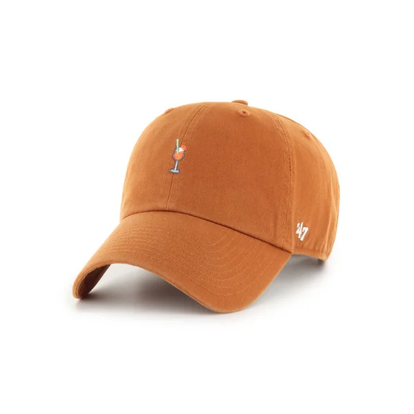 47 CAP ICON DRINK BASE RUNNER CLEAN UP BURNT ORANGE