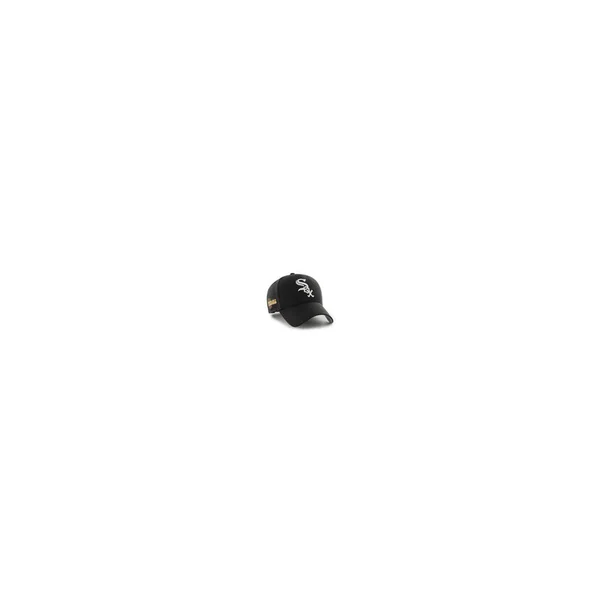 47 CAP MLB CHICAGO WHITE SOX SURE SHOT SNAPBACK MVP BLACK