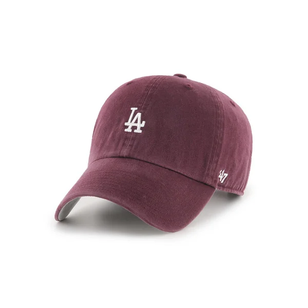 47 CAP MLB LOS ANGELES DODGERS BASE RUNNER CLEAN U DK MAROON