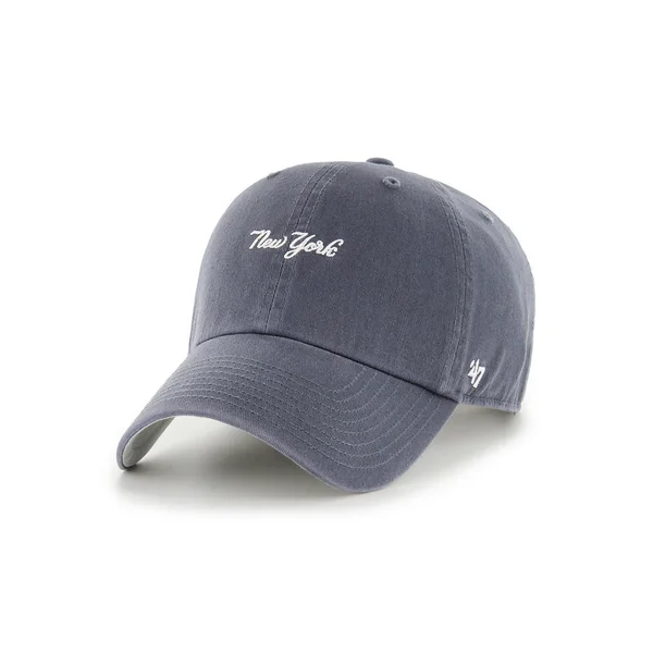 47 CAP MLB NEW YORK YANKEES BASE RUN SCRPT CLEAN U VINT NAVY