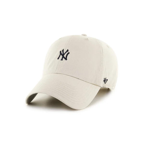 47 CAP MLB NEW YORK YANKEES BASE RUNNER CLEAN UP NATURAL