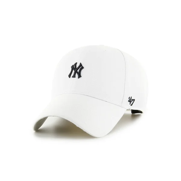 47 CAP MLB NEW YORK YANKEES BASE RUNNER SNAP MVP WHITE