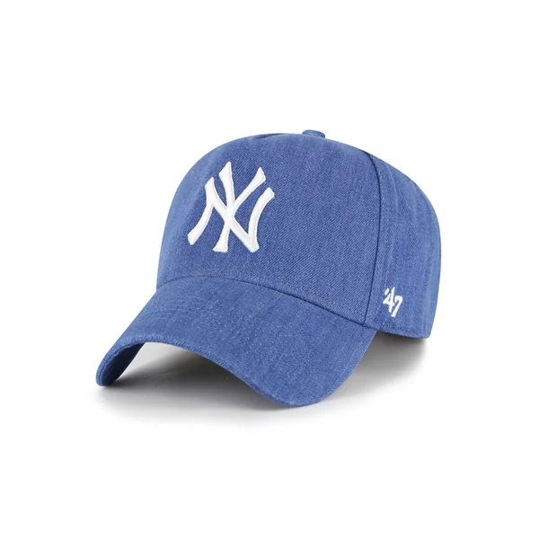 47 CAP MLB NEW YORK YANKEES DENIM MVP DT TIMBER BLUE