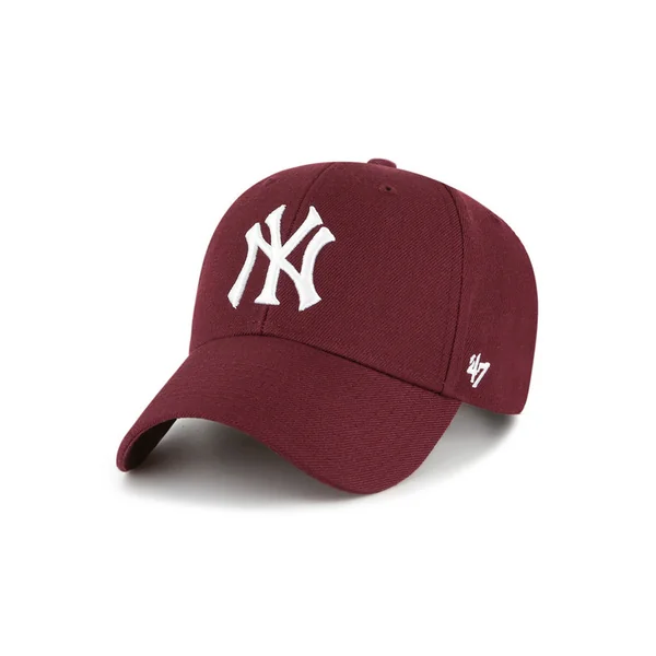 47 CAP MLB NEW YORK YANKEES MVP SNAPBACK DARK MAROON