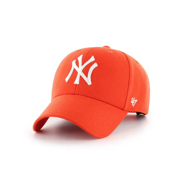 47 CAP MLB NEW YORK YANKEES MVP SNAPBACK VIBRANT ORANGE