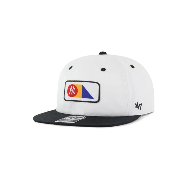 47 CAP MLB NEW YORK YANKEES PRIMARY PURPOSE CAPTAINRL WHITE
