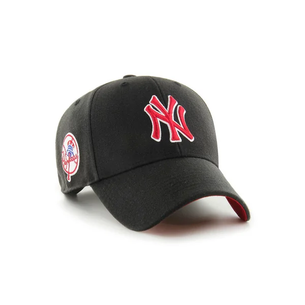 47 CAP MLB NEW YORK YANKEES SURE SHOT SNAPBACK MVP BLACK