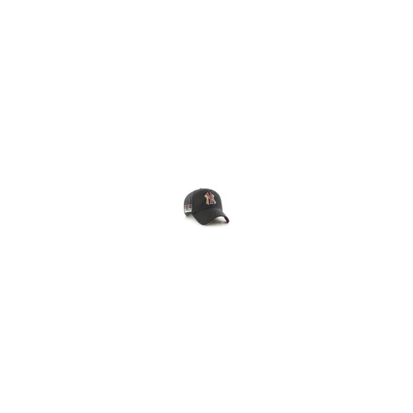47 CAP MLB NEW YORK YANKEES SURE SHOT SNAPBACK MVP BLACK