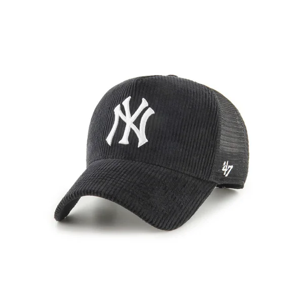 47 CAP MLB NEW YORK YANKEES THICK CORDUROY MESH MVP DT BLACK