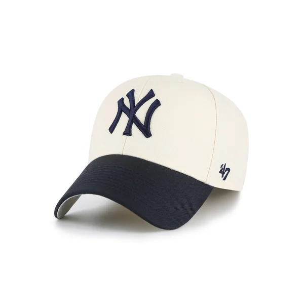47 CAP MLB NEW YORK YANKEES TWO TONE MVP NATURAL