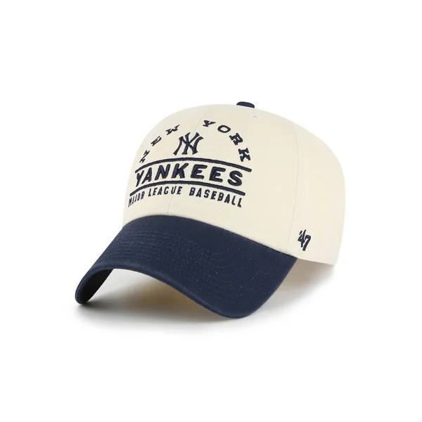 47 CAP MLB NEW YORK YANKEES WINDHAM CLEAN UP NATURAL