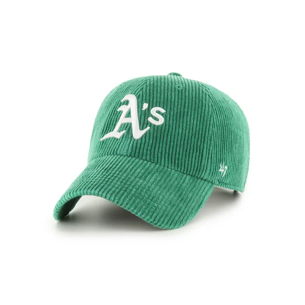 47 CAP MLB OAKLAND ATHLETICS WIDE CORD CLEAN UP KELLY
