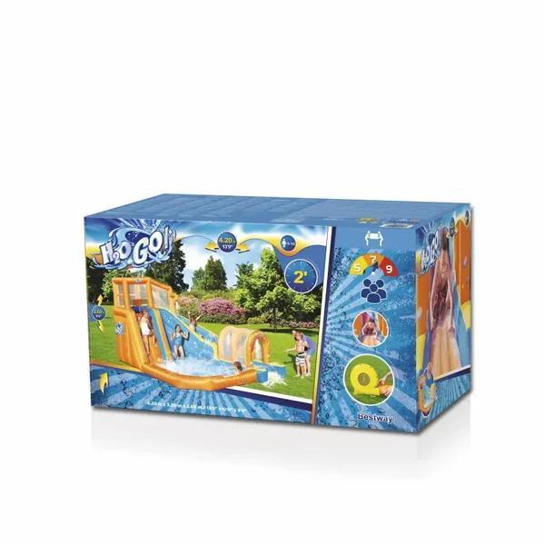 Aire de jeux gonflable Hurricane Tunnel Blast 420 x 320 x 260 cm