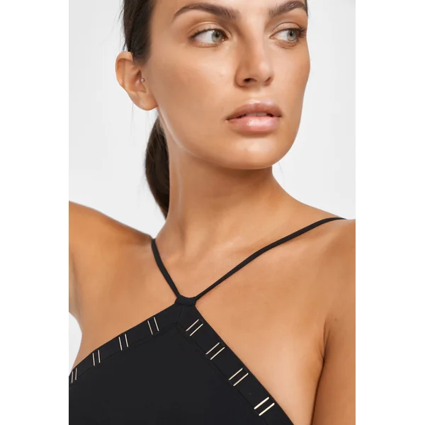 Bain Maillot de bain 1 Pièce 600 black silver 8896
