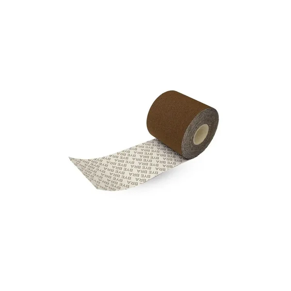 Bandes adhésives pour poitrine marron