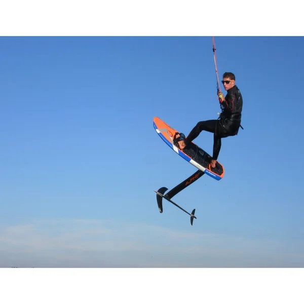 Barre Kitesurf Universelle KITE ATTITUDE Race Foil V2.2 60cm, Chicken Taille S, 17m de Lignes 300kg