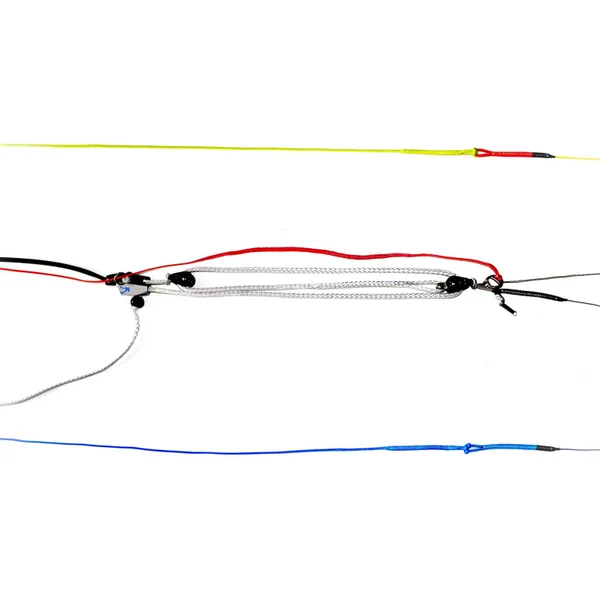 Barre Kitesurf Universelle KITE ATTITUDE Race Foil V2.2 60cm, Chicken Taille S, 17m de Lignes 300kg