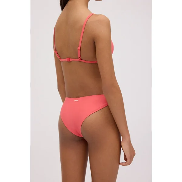 Bas de bikini brésilien corail pour enfant