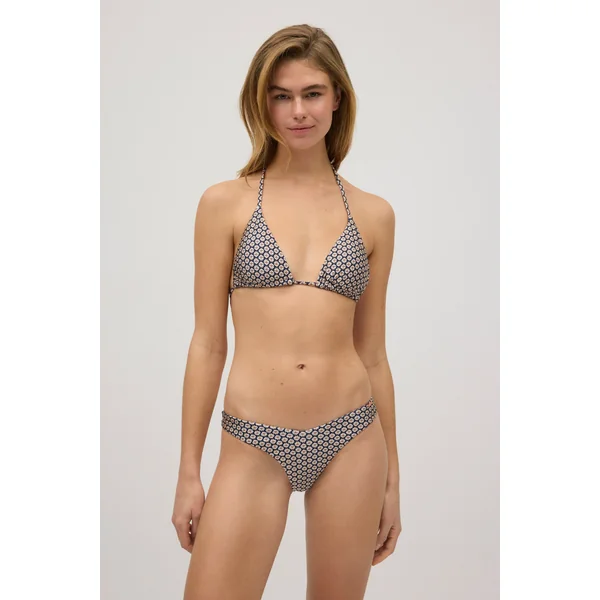 Bas de bikini brésilien imprimé pailleté