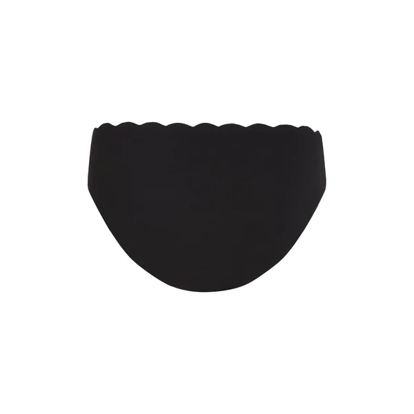 Bas de bikini festonné Rio - Noir