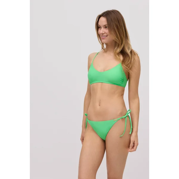 Bas de bikini mini noué vert