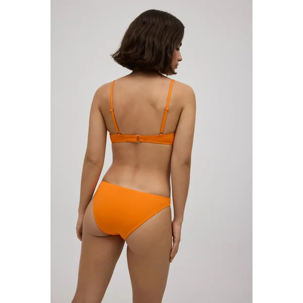 Bas de bikini uni orange