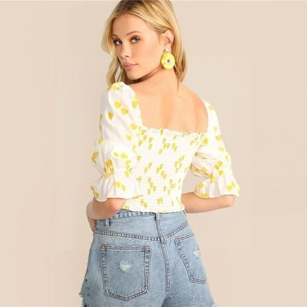 Blouse blanche style hippie