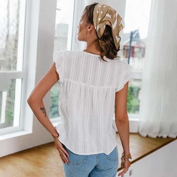 Blouse Boho Blanche