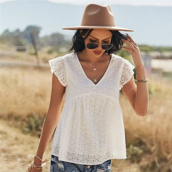 Blouse Bohème Ajourée