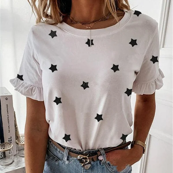 Blouse Bohème Col Rond