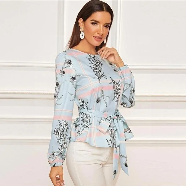 Blouse bohème manche longue