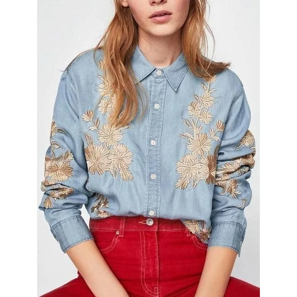 Blouse chemisier boho