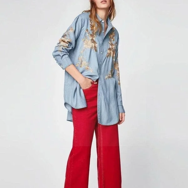 Blouse chemisier boho