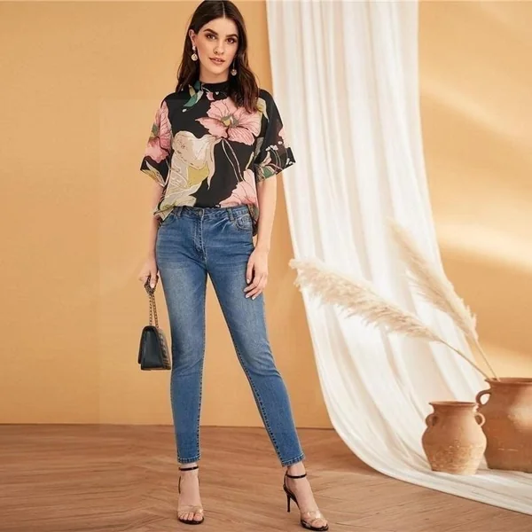 Blouse chemisier bohème