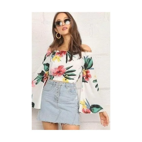 Blouse hippie femme