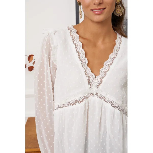 Blouse Romantique Bohème