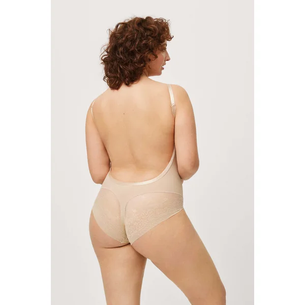 Body nu à armatures dos ouvert