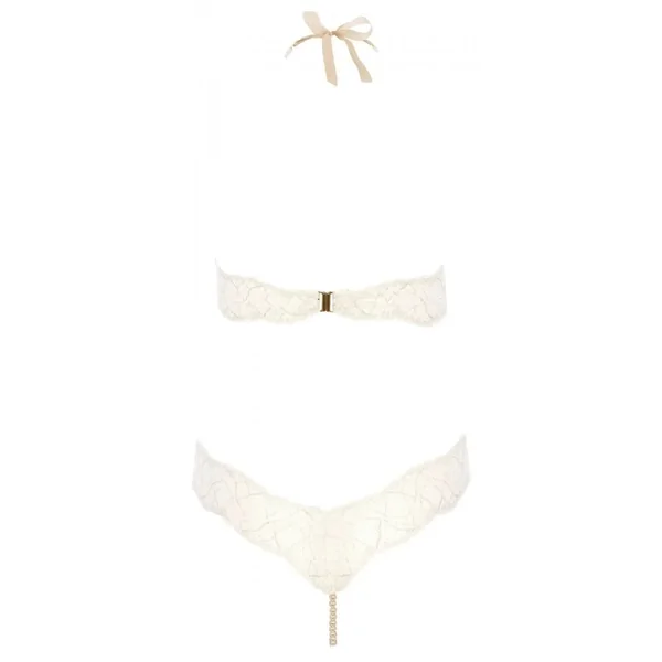 Body perles Sydney ivoire