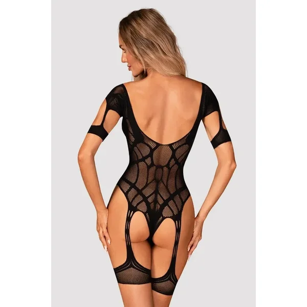 Body résille jarretelles G334