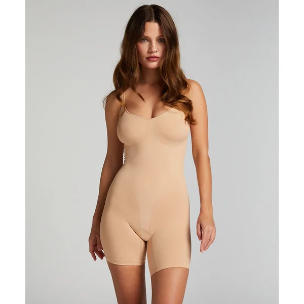 Body Slimmer sans couture mise en forme pour les cuisses - Beige