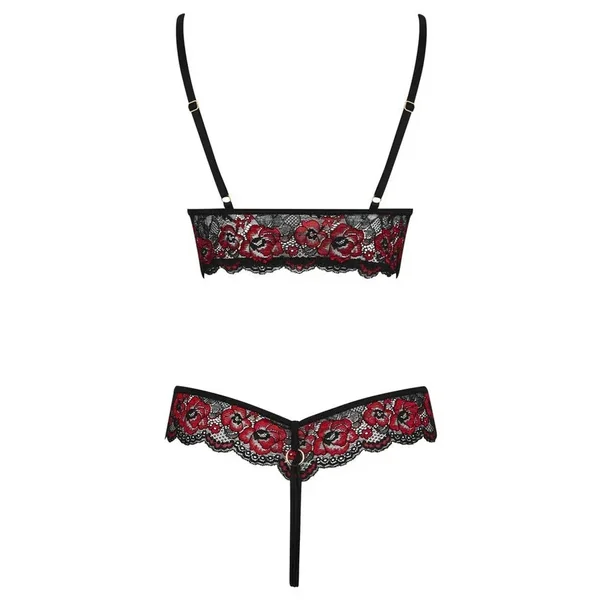 Body string floral fendu