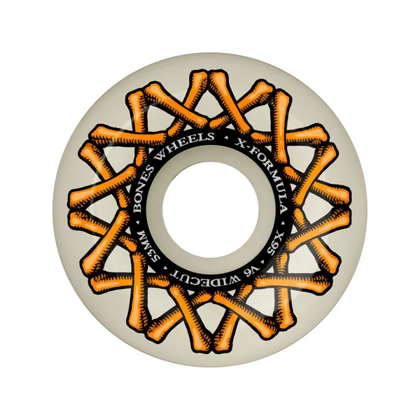 BONES WHEELS (JEU DE 4) XF 53MM V6 95A 33MM WIDE-CUT