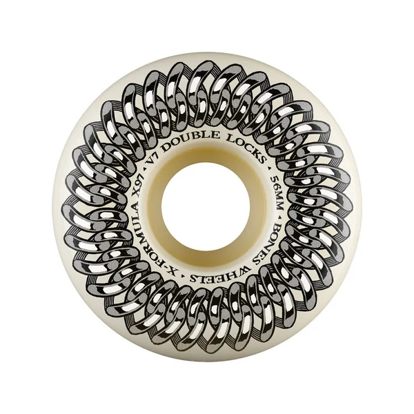 BONES WHEELS (JEU DE 4) XF 56MM V7 97A DOUBLE LOCK
