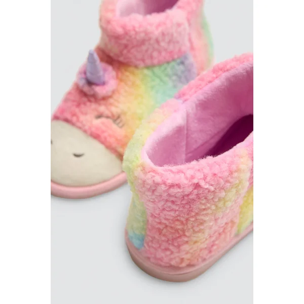 Bottes de maison licorne pour enfants avec détails 3D