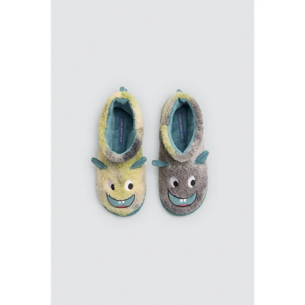 Bottes de maison pour enfants Monster avec détails 3D
