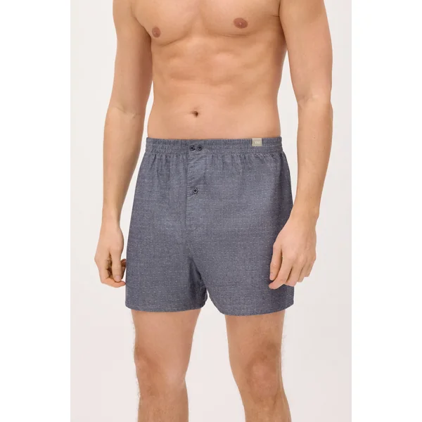 Boxer en tissu à imprimé triangle minimaliste