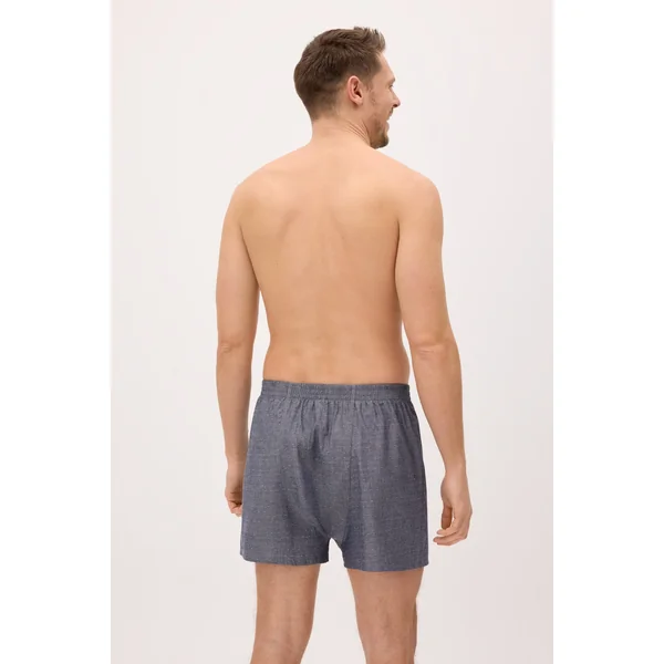 Boxer en tissu à imprimé triangle minimaliste