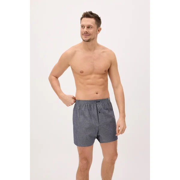 Boxer en tissu à imprimé triangle minimaliste