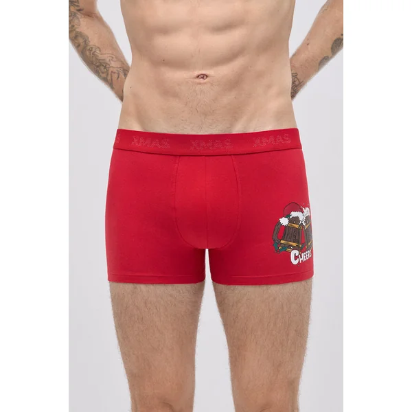 Boxer imprimé Noël pour homme
